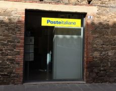 L'ufficio di Montalcinio delle Poste Italiane