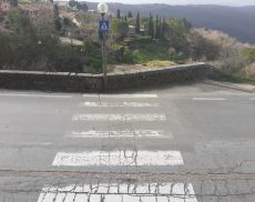 L'attraversamento pedonale sotto i giardini dell'Impero