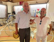 Francesco Moser e Paolo Bianchini