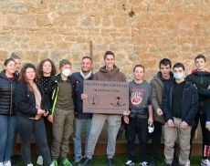 Taglio del nastro per il vigneto ornamentale di Sangiovese