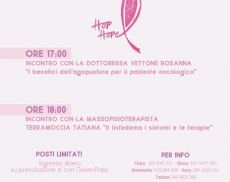 Il 29 gennaio due incontri promossi da Hop Hope