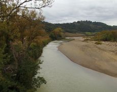 Il fiume Ombrone