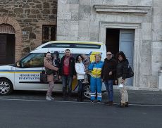 A Montalcino sono arrivate le prime famiglie dall'Ucraina
