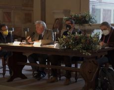 I relatori: Montanari, Minnucci, Nicolosi, Marrocchi