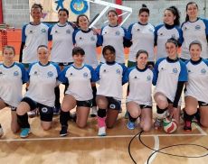 La prima squadra di pallavolo della Libertas Montalcino