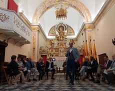 Un momento della premiazione del concorso di poesia Il Vignolo