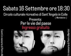 L'evento in ricordo di Pietro Martini è in programma sabato 16 settembre alle 18.30