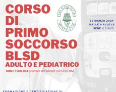 Corso di primo soccorso