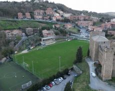 Lo stadio di Montalcino