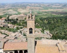 Montalcino dall'alto