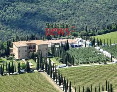È arrivata ad Argiano la troupe cinematografica di Jay Kelly