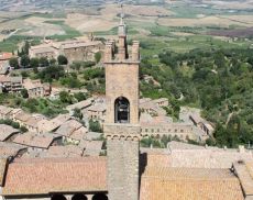 Montalcino dall'alto