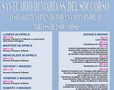 Madonna del Soccorso programma