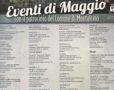 Calendario eventi maggio