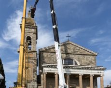 Lavori nella Cattedrale di San Salvatore