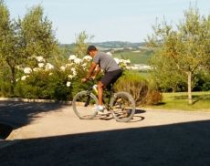 Barack Obama e la gita in mountain bike