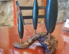 I cipressi realizzati dalla bottega Il legno e altro...