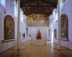 L’interno del Museo di Montalcino