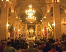 L’interno della Madonna del Soccorso