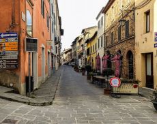 Centro storico di Montalcino. Foto di Francesco Belviso