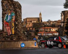Rally del Brunello 2021, un passaggio a Montalcino