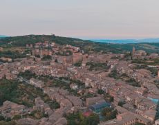 Montalcino dall'alto