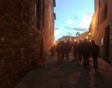 Tanta gente ha deciso di trascorrere gli ultimi giorni dell'anno a Montalcino
