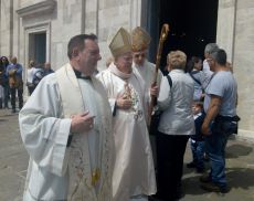 Il cardinale Bassetti oggi a Montalcino