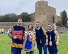 Ruga in festa dopo la vittoria nella Sagra del Tordo 2021