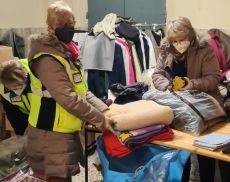 Anche nel Quartiere Borghetto si sono raccolti materiale per la popolazione ucraina