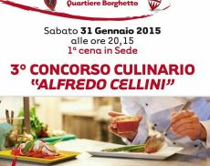 3° Concorso Culinario Alfredo Cellini 