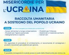 Anche la Misericordia di Montalcino partecipa alla raccolta umanitaria a sostegno del popolo ucraino