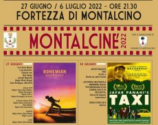 Dal 27 giugno al 6 luglio torna il cinema in Fortezza a Montalcino
