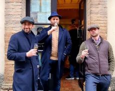 Claudio Marchisio beve la Grappa di Brunello a La Sosta