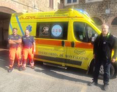 Bimba di Montalcino nasce sull’ambulanza del 118