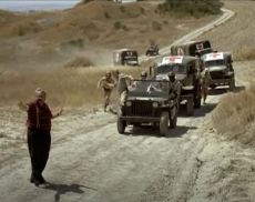 Paolo Villaggio in una scena del film