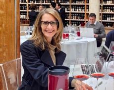 Michaela Morris, firma di Decanter, a Benvenuto Brunello