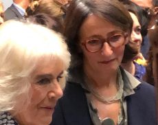 Laurance Engel e la regina Camilla.jpeg