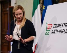 Giorgia Meloni presenta il Patto Anti-Inflazione