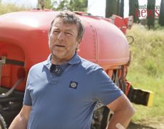Roberto Conterno e il suo trattore robotico