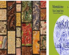 Lucia Menchini e la mostra mosaico 