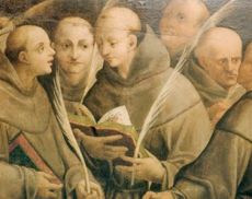 I sette Martiri Francescani tra cui San Donnolo Donnoli nel dipinto di Pietro Negroni nel Convento S.Antonio di Catanzaro