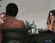 Massimiliano Allegri e Ambra Angiolini a Montalcino