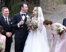 Justin Verlander e Kate Upton si sono sposati a Castiglion del Bosco (Montalcino)