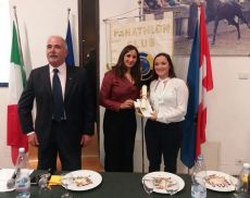 Elvira Focacci premiata dal Panathlon Club Siena