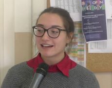 Cecilia Cuglitore, studentessa del Liceo Linguistico Lambruschini di Montalcino