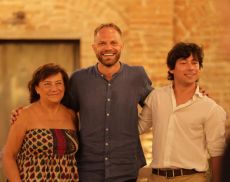 Bruna Baroncini, Simone Rugiati e Samuele Baroncini