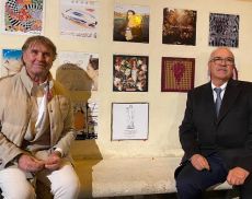 Brunello Cucinelli e Fabrizio Bindocci