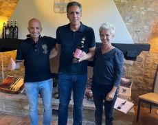 Paolo Bianchini, Miguel Indurain e Lucia Bianchini