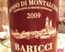 Rosso di Montalcino Baricci 2009